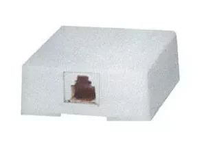 Priza RJ45 8p8c alba CAT5