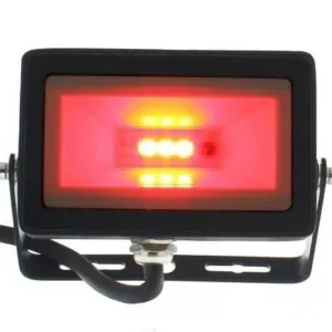 Proiector cu LED 7W 470lm IP65 RGB multicolor cu telecomanda Well
