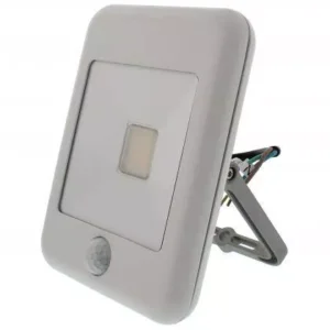 Proiector LED cu senzor 10W 700lm IP44 4000K alb Well