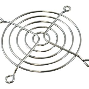 Protectie 80x80mm pentru ventilator metal fixare surub argintiu TQSolution FG-08