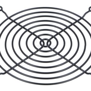 Protectie ventilator metal 120x120mm pentru surub negru TQSolution FG-12-BK