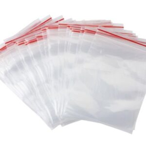 Pungi 100buc cu fermoar Lung 100mm Lat 70mm Gros 40um polietilena PLAST PL.TOR70X100