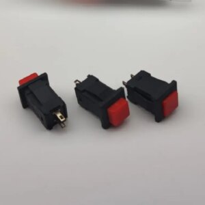 Push Buton cu retinere "NO" plastic 14x14x20mm 1A/250V