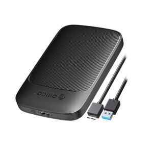 Rack HDD/SSD USB3.0 2.5" SATA Orico 2020U3-V1-BK negru 133x80x17mm