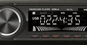 Radio auto cu slot USB si SD 4x50W Well
