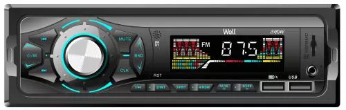 Radio auto Well Show Bluetooth Slot USB si SD 4x40W