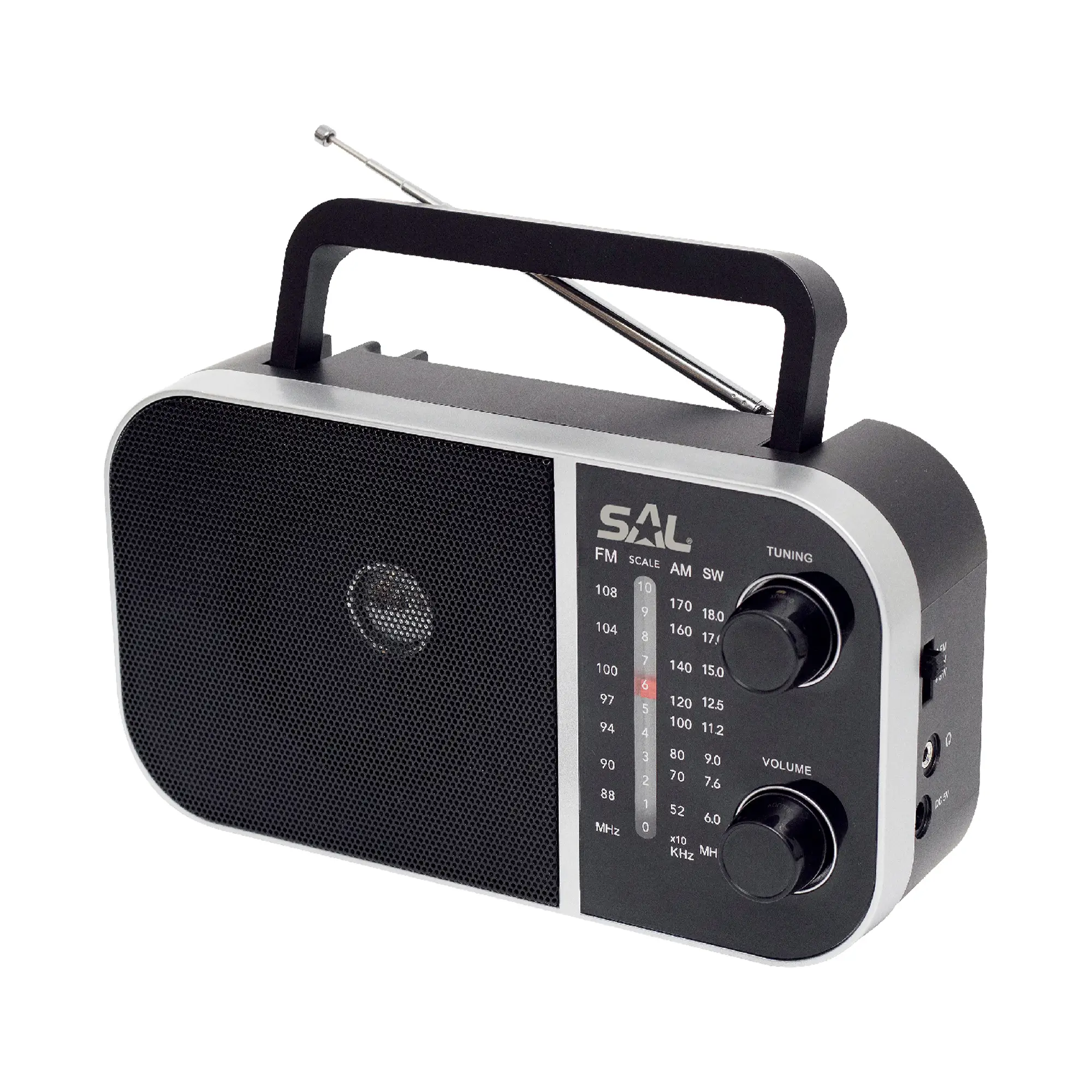 Radio portabil AM-FM-SW 3 benzi AC/DC SAL RPR 8