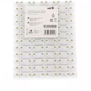 Reglete sir plastic 10mm 10A forma U 12buc Well