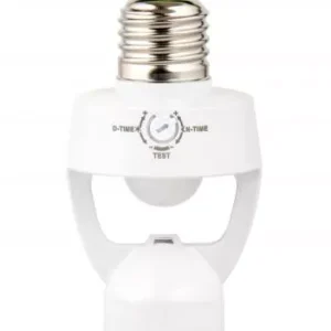 Senzor de miscare infrarosu cu dulie E27 Well