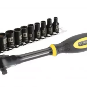 Set 11 tubulare FatMax 1/4" cu clichet 0-94-607 Stanley