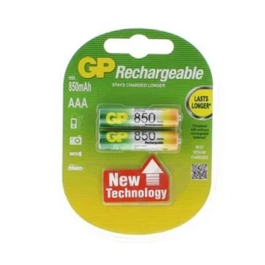 Set acumulatori AAA R3 NiMH LowSelfDischarge 850mAh 2buc/blister GP