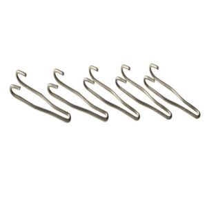 Set anse profesionale pentru pistolul de lipit nichelate 5buc diametru 1.3mm (512)
