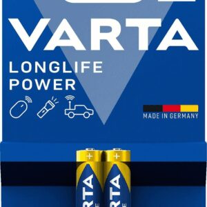 Set baterii alcaline R3 AAA 2buc/blister Longlife Power Varta