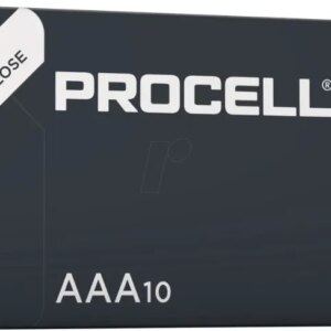 Set baterii alkaline Duracell ProCell AAA LR03 1.5V MN2400 10buc