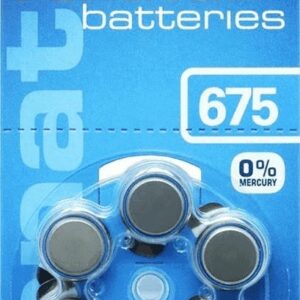 Set baterii auditive 675 ZA675 PR44 Renata 6buc/blister