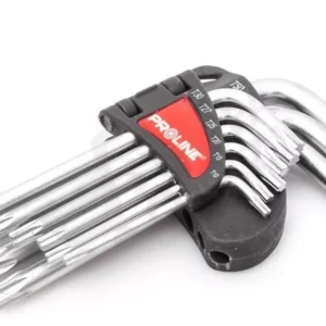 Set chei negative CR-VA TORX T10-T50 9 piese Proline