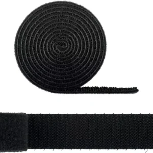 Set de gestionare fixare cabluri 1m negru Goobay