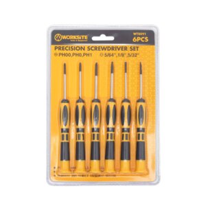 Set de surubelnite Worksite WT8091 6 buc PH00 PH0 PH1 -5/64" -1/8" -5/32"