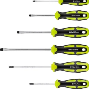 Set surubelnite Goobay 8 piese in carcasa plastic