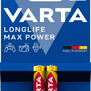 Set Varta baterii alcaline LONGLIFE MAX POWER AAA LR3 2buc 4703-2