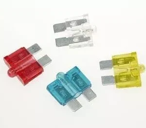 Siguranta auto cu indicator luminos 20A galben Velleman 19x13mm