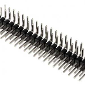 Sir Pini PCB Tata - Tata 2.54 mm 40 Pini x2 randuri 90 grade