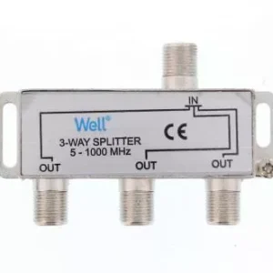 Spliter CATV 3 cai 1000Mhz Well