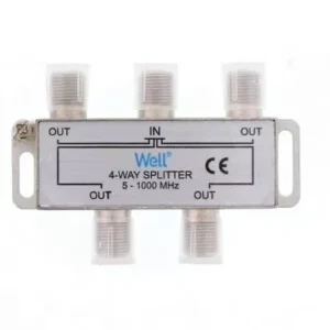 Spliter CATV 4 cai 1000Mhz Well