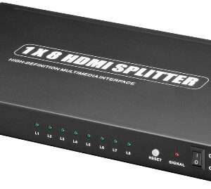 Splitter 1x HDMI intrare - 8x HDMI iesire 1920x1080/60Hz