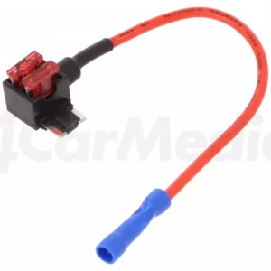 Splitter auto ACN 10A siguranta mini x2 1mm2 culoare rosu 4CarMedia