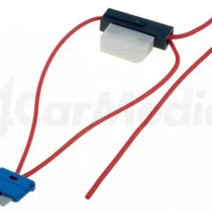 Splitter auto ATO 8A siguranta 0.75mm2 culoare rosu 4CarMedia