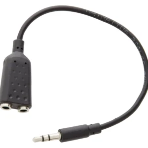 Splitter cablu adaptor audio stereo Jack 3.5 mm tata - 2x 3.5 mm Jack mama 0.2m Valueline
