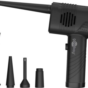 Suflanta de aer mobila 35000rpm pentru curatare fara contact a accesoriilor PC etc.Goobay 61667