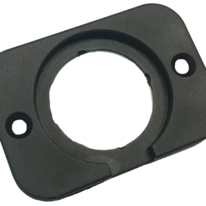 Suport aplicat pentru 1x priza auto surub negru SCI A13-122-3