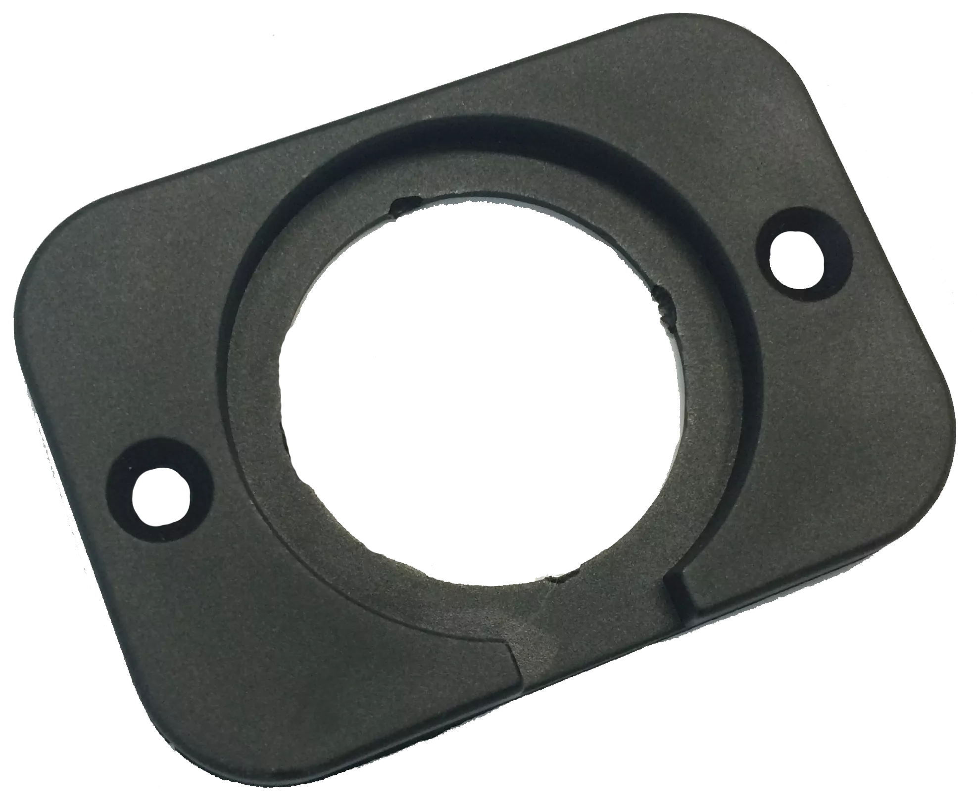 Suport aplicat pentru 1x priza auto surub negru SCI A13-122-3