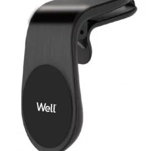 Suport automagnetic pentru telefon cu prindere la ventilatie Well