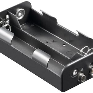 Suport baterie 4x C R14 cu conector 9V negru 11457 Goobay