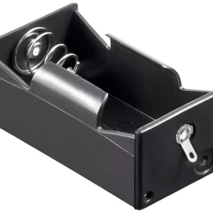 Suport baterie D R20 1buc cu contacte pentru lipire Goobay