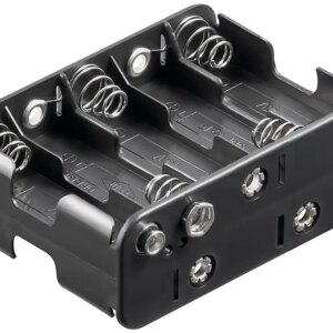 Suport baterii 10x AA R6 cu mufa Tip 9V 11469 Goobay