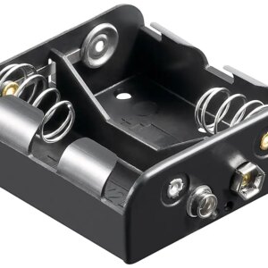 Suport baterii 2x C R14 cu mufa Tip 9V 11455 Goobay