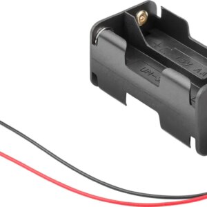 Suport baterii 4x AA R6 cu Capete de cablu libere 11472 Goobay