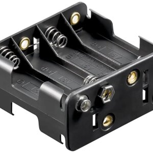 Suport baterii 8x AA R6 cu mufa Tip 9V 11468 Goobay