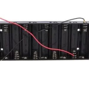 Suport baterii AA R6 x10buc cu terminale cablu COMF BH-3101A