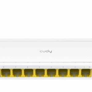 Switch Desktop 8 porturi 10/100Mbps alb Cudy FS108D