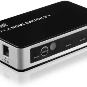 Switch HDMI 3 intrari 4K V1.4 cu telecomanda Well