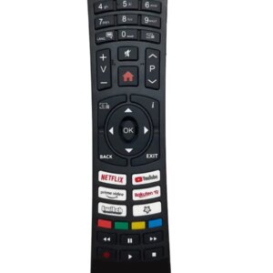 Telecomanda compatibila TV Vortex Vestel Telefunken Wellington Finlux RC4590 cod ER 1433-N /MFY 1423 (458)