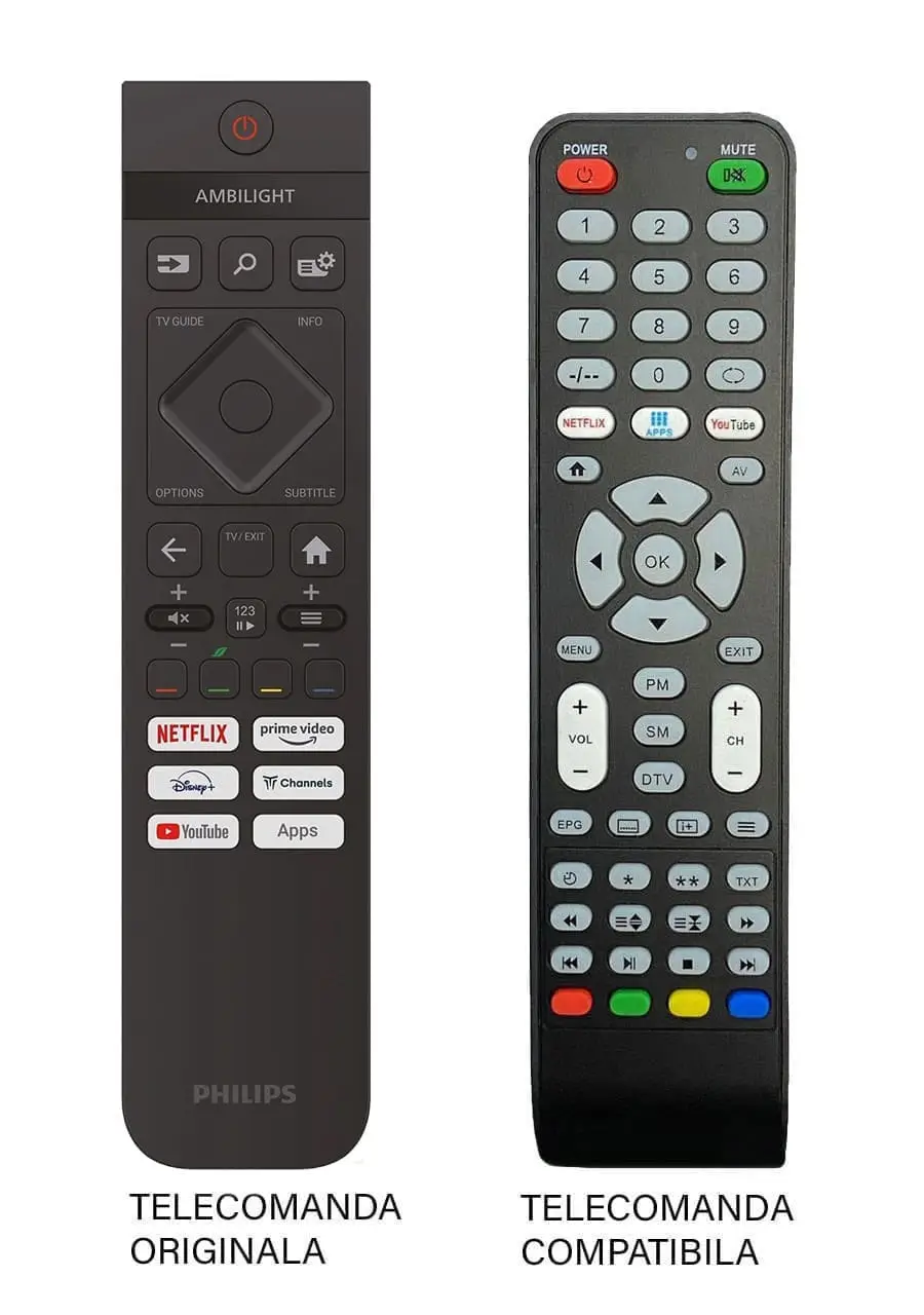 Telecomanda inlocuitoare compatibila TV Philips 32PHS6009/12 Cod ER 9585 (585)