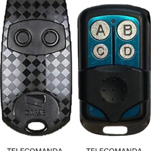 Telecomanda inlocuitoare poarta garaj 2 butoane cod fix frecventa 433.92MHz Came Top 432EV compatibila cu originalul (805)