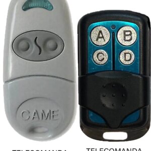 Telecomanda inlocuitoare poarta garaj 2 butoane cod fix frecventa 433.92MHz Came Top 432NA compatibila cu originalul (806)