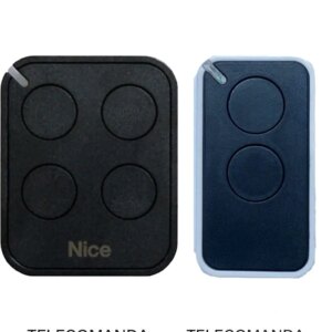 Telecomanda inlocuitoare poarta garaj de 2 si 4 canale cod saritor 433.92MHz Nice Flo 4 RE compatibila cu originalul (839)